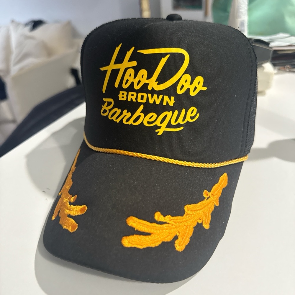 Black and Yellow Cap